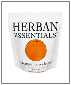 Herban Essentials Towelettes | Christy Begien