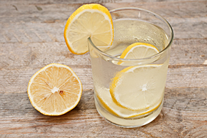 Warm lemon water is a simple immune system support beverage, and it tastes great too!